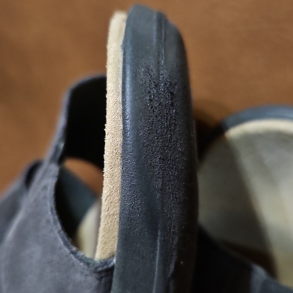 Kuru Coda Muse Black Leather Strappy Sandals Shoes - Picture 7 of 7